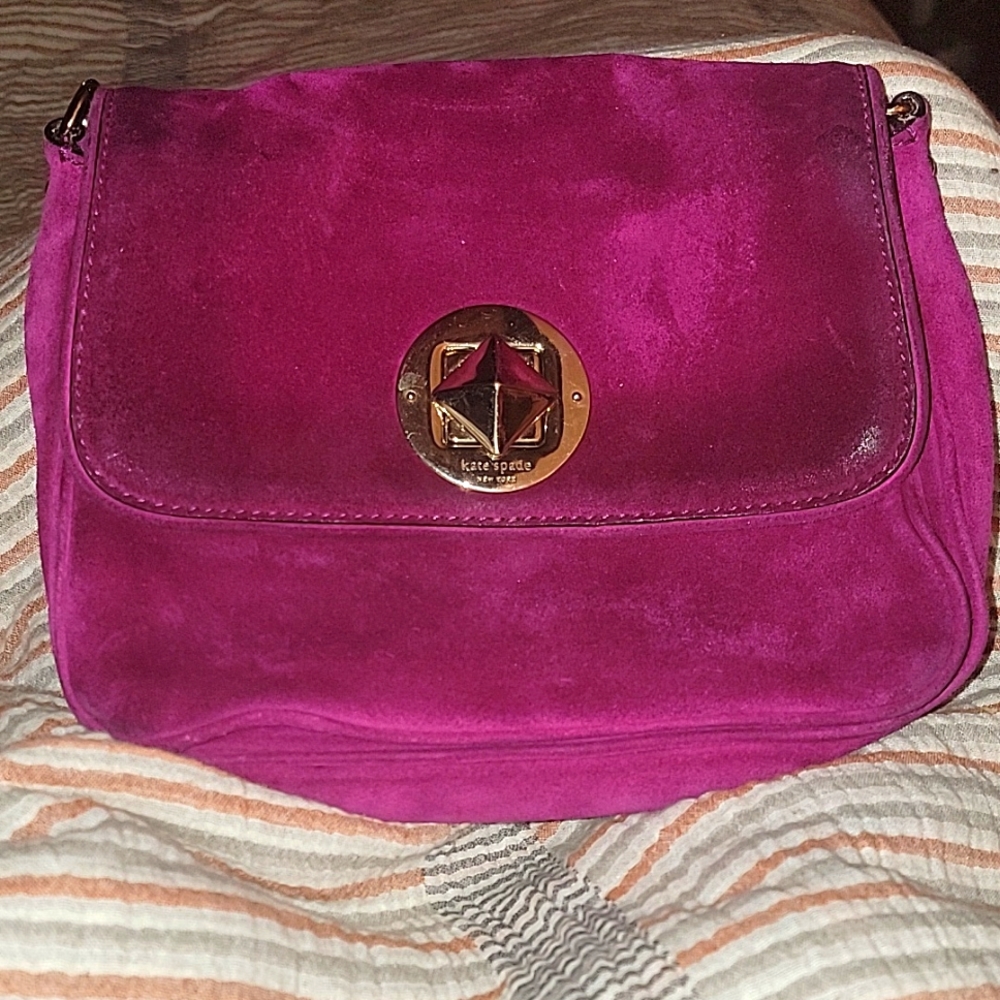 Kate spade beautiful magenta  purse